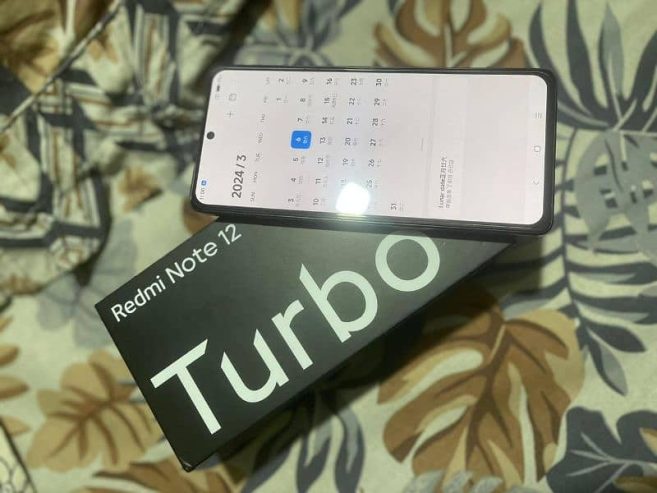 Xiaomi Redmi note 12 Turbo 8+4/256Gb official PTA approved